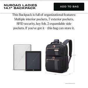 Samsonite Nuroad Ladies Laptop Backpack